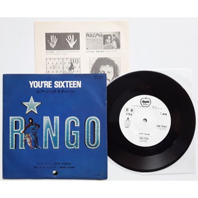 Starr, Ringo - Beatles - 7" - JAP - You're Sixteen -...