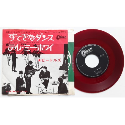 Beatles - 7" - JAP - I'm Happy Just To Dance With You - Red Vinyl