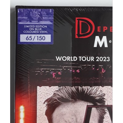 Depeche Mode - 3 LP - BOX - Memento Mori World Tour 2023 - Las Vegas - Blue Vinyl