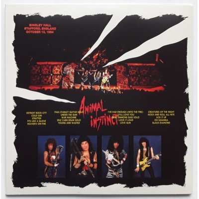 KISS - 2 LP - Animal Instinct - Yellow Vinyl + Poster
