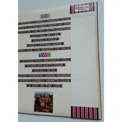 Beatles - LP - JAP - Sgt Peppers Lonely Hearts Club Band - Picture
