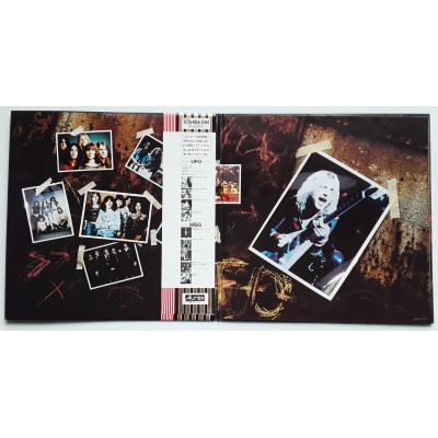 M.S.G. - Michael Schenker Group - 2 LP - JAP - Anthology + Stickers - WHITE LABEL PROMO