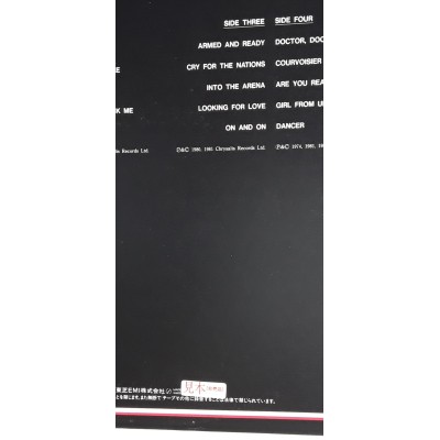 M.S.G. - Michael Schenker Group - 2 LP - JAP - Anthology + Stickers - WHITE LABEL PROMO