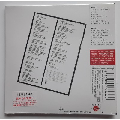 Genesis - Phil Collins - 2 CD - JAP - Three Sides Live - PROMO - SEALED