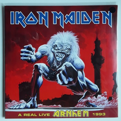 Iron Maiden - 2 LP - A Real Live Arnhem 1993 + Poster