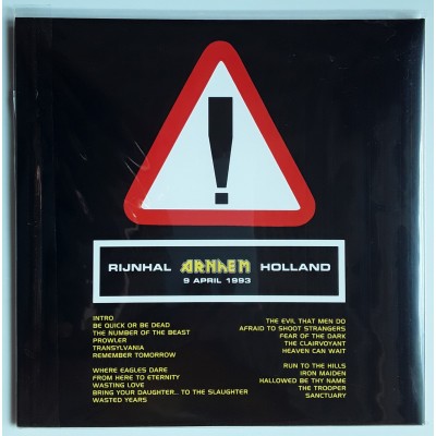 Iron Maiden - 2 LP - A Real Live Arnhem 1993 + Poster