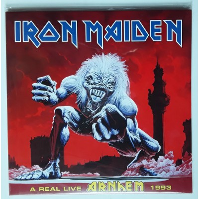Iron Maiden - 2 LP - A Real Live Arnhem 1993 - Orange...