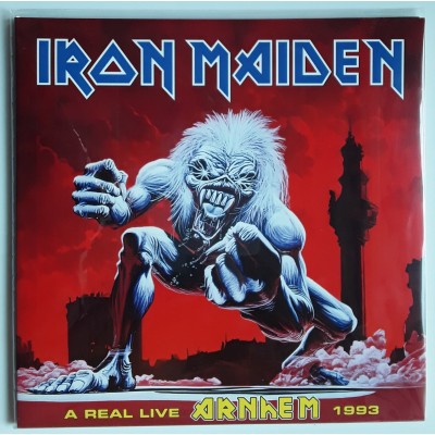 Iron Maiden - 2 LP - A Real Live Arnhem 1993 - Yellow...