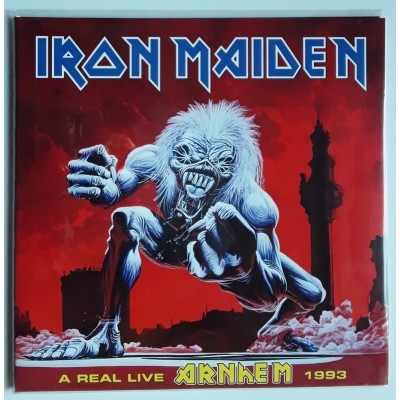 Iron Maiden - 2 LP - A Real Live Arnhem 1993 - Red Vinyl...