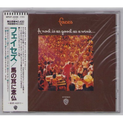 Faces - Rod Stewart - CD - JAP - A Nod Is As Good As... to A Blind Horse - Sealed