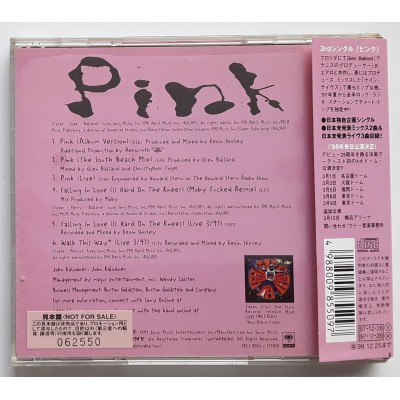 Aerosmith - CD - JAP - Pink - PROMO