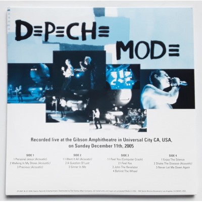 Depeche Mode - 2 LP - Angels with Silver Wings - Blue Vinyl