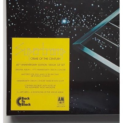 Supertramp - 3 LP - EU-BOX - Crime Of The Century  - SEALED