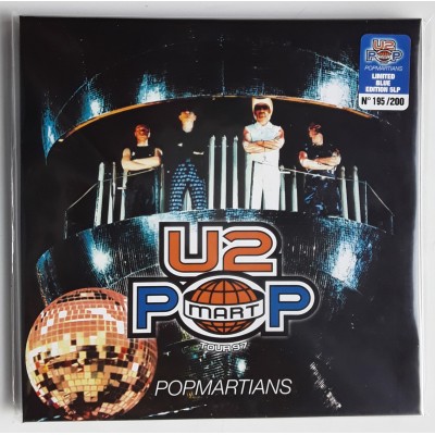 U2 - U 2 - 5 LP - BOX - Popmartians - Blue Vinyl - Sealed