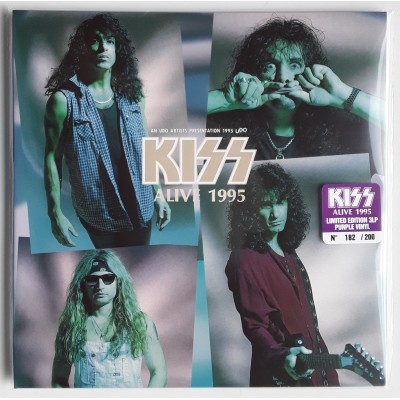 KISS - 3 LP - Alive 1995 - Purple Vinyl - Sealed