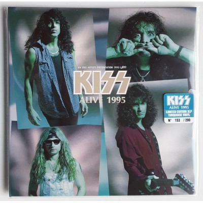 KISS - 3 LP - Alive 1995 - Turquoise Vinyl - Sealed