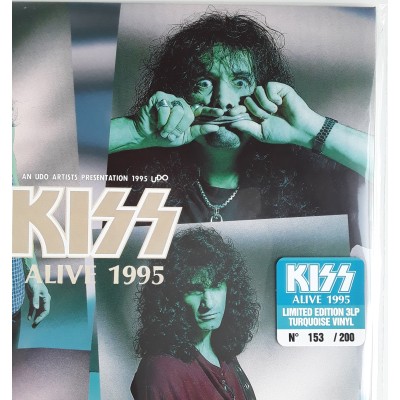 KISS - 3 LP - Alive 1995 - Turquoise Vinyl - Sealed