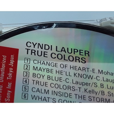 Lauper, Cyndi - CD - JAP - True Colours