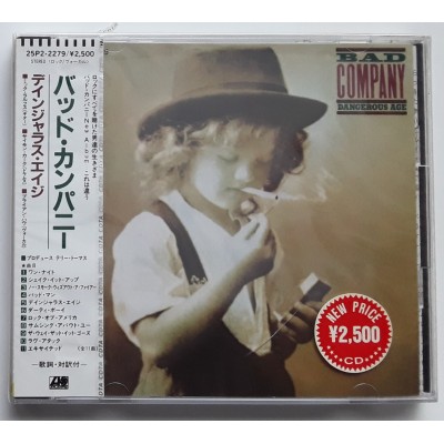 Bad Company - CD - JAP - Dangerous Age - PROMO - SEALED