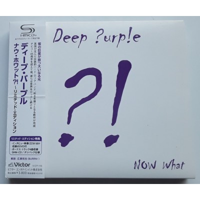 Deep Purple - CD + DVD - JAP - Now What