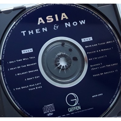 Asia - CD - JAP - Then And Now - PROMO
