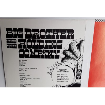 Joplin, Janis - LP - JAP - Big Brother And The Holding Company Featuring