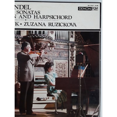 Händel - 2 LP - JAP - Sonatas for Violin