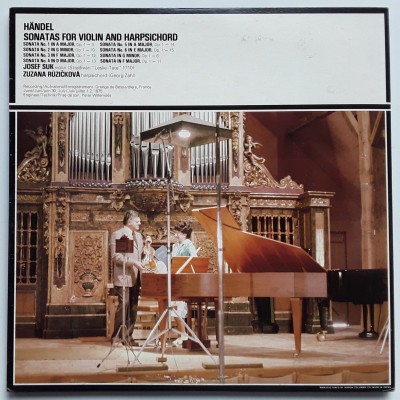 Händel - 2 LP - JAP - Sonatas for Violin