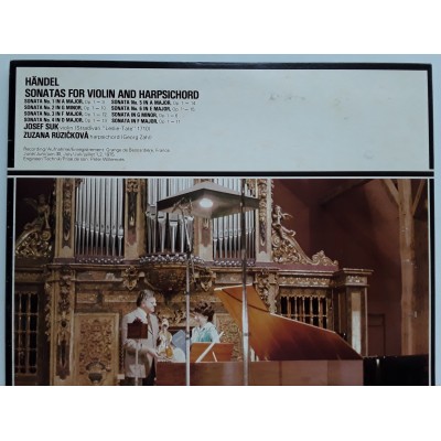 Händel - 2 LP - JAP - Sonatas for Violin