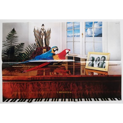 Wings - Paul McCartney - LP - JAP - Greatest + Poster + Sticker