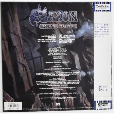 Saxon - LP - JAP - Rock The Nations