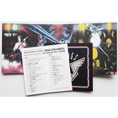 Wings - Paul McCartney - 2 CD - JAP - Wings Over America