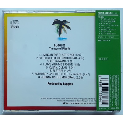 Buggles - CD - JAP - The Age of Plastic