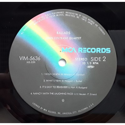 Coltrane, John - LP - JAP - Ballads