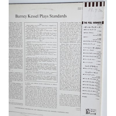 Kessel, Barney - LP - JAP - Kessel Plays Standards - PROMO