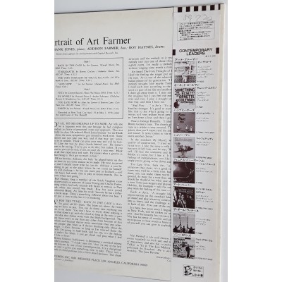 Farmer, Art - LP - JAP - Portrait of Art Farmer - PROMO