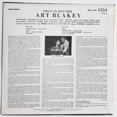 Blakey, Art - LP - JAP - Orgy in Rhythm - PROMO - SEALED