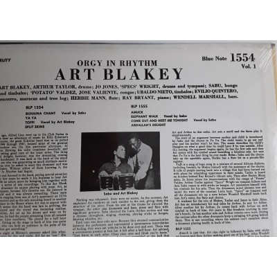 Blakey, Art - LP - JAP - Orgy in Rhythm - PROMO - SEALED
