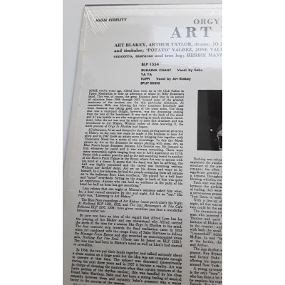 Blakey, Art - LP - JAP - Orgy in Rhythm - PROMO - SEALED