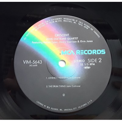 Coltrane, John Quartett - LP - JAP -  Crescent