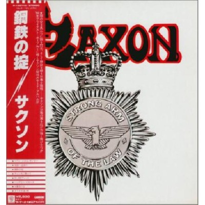 Saxon - LP - JAP - Strong Arm Of The Law - PROMO