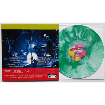 Depeche Mode - LP - Spirit In Scotland + Poster - Green Vinyl