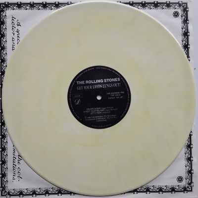 ROLLING STONES - 2 LP - Get Your Leeds Lungs Out! - Yellow/Blue Vinyl