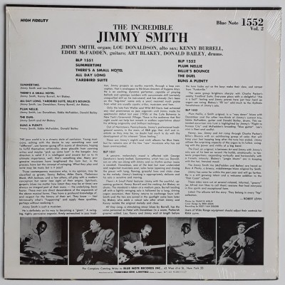 Smith, Jimmy - LP - JAP - Jimmy Smith At The Organ Volume 2 - PROMO - SEALED