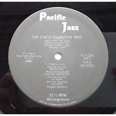 Hamilton, Chico - LP - JAP - The Chico Hamilton Trio - PROMO