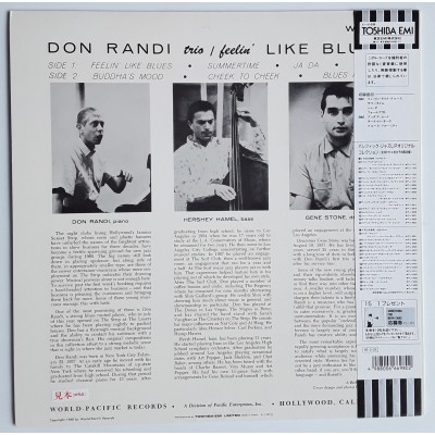 Randi, Don - LP - JAP - Feelin' Like Blues - PROMO