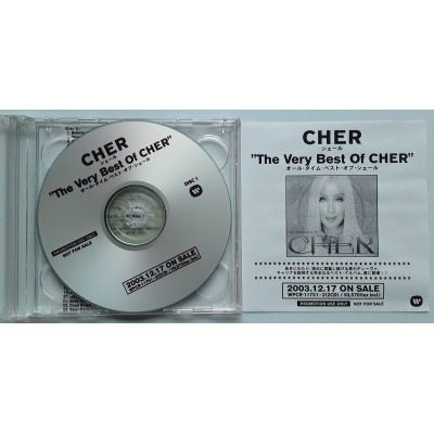 Cher - 2 CD'r - JAP - The Very Best Of Cher - PROMO ONLY