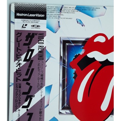 Rolling Stones - Laserdisc - JAP - Video Rewind