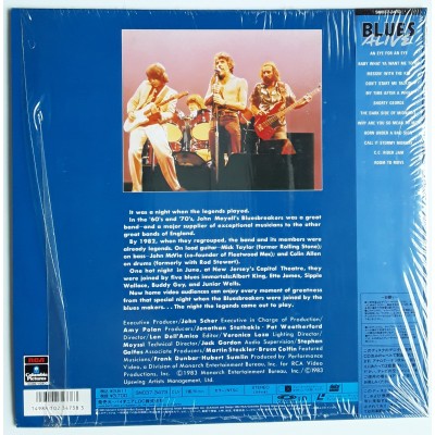 Blues - Laserdisc - JAP - Alive