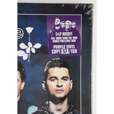 Depeche Mode - 3 LP - BOX - Zürich 1990 - Purple Vinyl